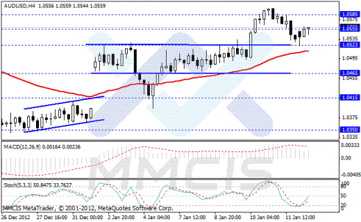 Forex Аналитика по парам EUR/USD, GBP/USD, AUD/USD, USD/JPY 14.01.2013