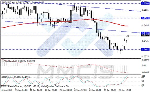 Forex Аналитика по парам EUR/USD, GBP/USD, AUD/USD, USD/JPY 30.01.2013