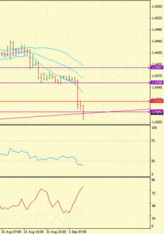Forex Определение потенциала тренда 01.09.2011