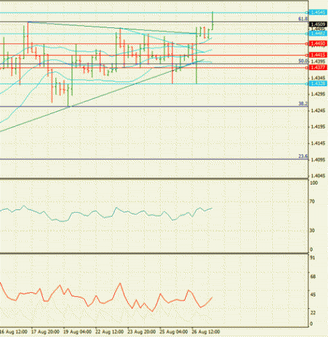 Форекс : Определение потенциала тренда 29.08.2011